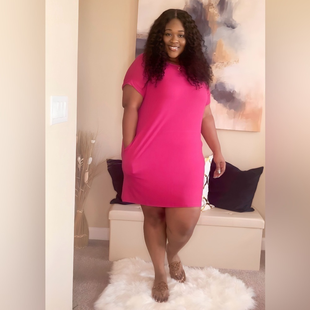 Magenta Dress